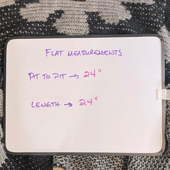 5/$25 Alison Sheri Black Grey Knit Open Front Waterfall Cardigan M - Picture 8 of 11